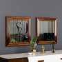 Hanah Home Bale - Bronze Set de Espejos (2 Piezas)